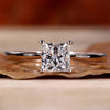 Princess Cut Lab-Grown Diamond Solitaire Ring 1 CT