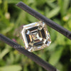2.69 CT Asscher Step Cut Off White Loose Moissanite for Engagement Ring
