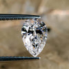 1.01 CT Pear Cut Lab Created Diamond, DE/VS Lab Diamond for Engagement Ring