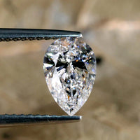 pear cut lab grown diamond