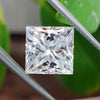 3.28 CT Princess Cut Near Colorless Loose Moissanite for Jewelry