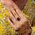 unique moissanite engagement rings - diamondrensu