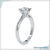 moissanite solitaire ring - diamondrensu