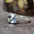 moissanite wedding ring