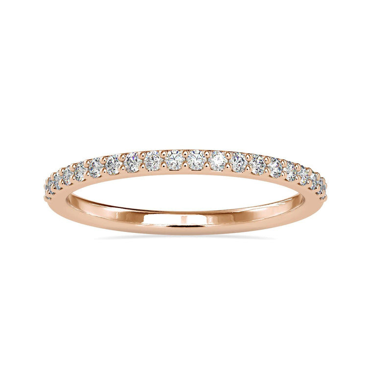 rose gold wedding bands - diamondrensu
