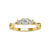 yellow gold engagement ring - diamondrensu