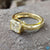 canary yellow moissanite ring - diamondrensu