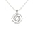 white gold wedding pendant - diamondrensu