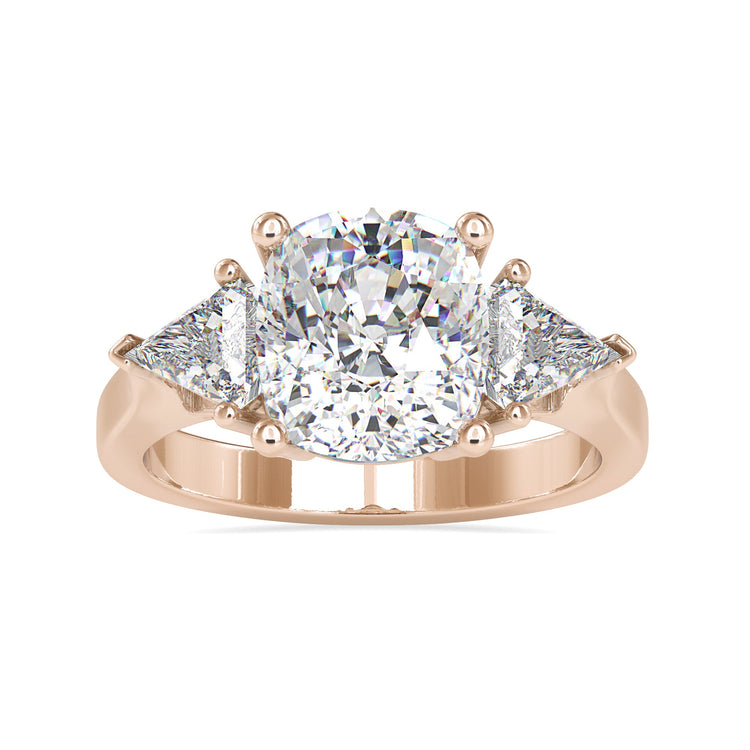 rose gold engagement rings - diamondrensu