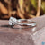 moissanite muse engagement ring