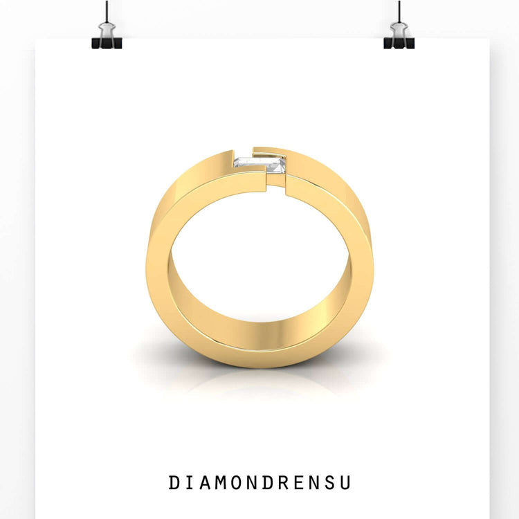 mens moissanite rings - diamondrensu