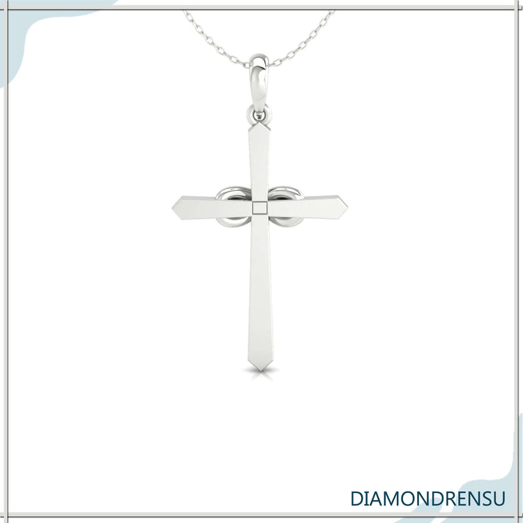 moissanite pendant - diamondrensu