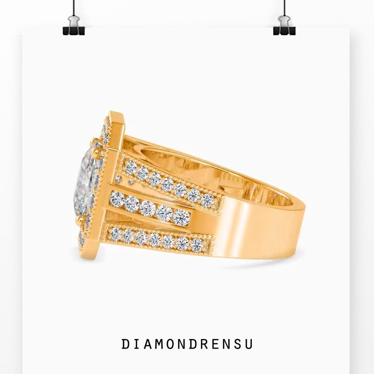 moissanite rings - diamondrensu