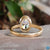 moissanite solitaire ring - diamondrensu