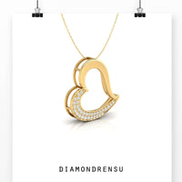 heart pendant - diamondrensu