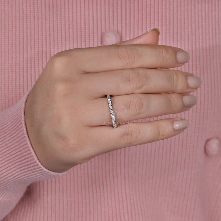 eco friendly diamond band - diamondrensu