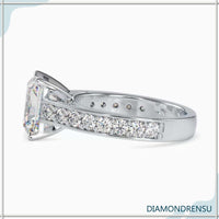 unique moissanite engagement rings - diamondrensu