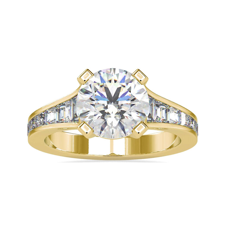 vintage style engagement ring - diamondrensu
