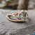 custom moissanite ring - diamondrensu