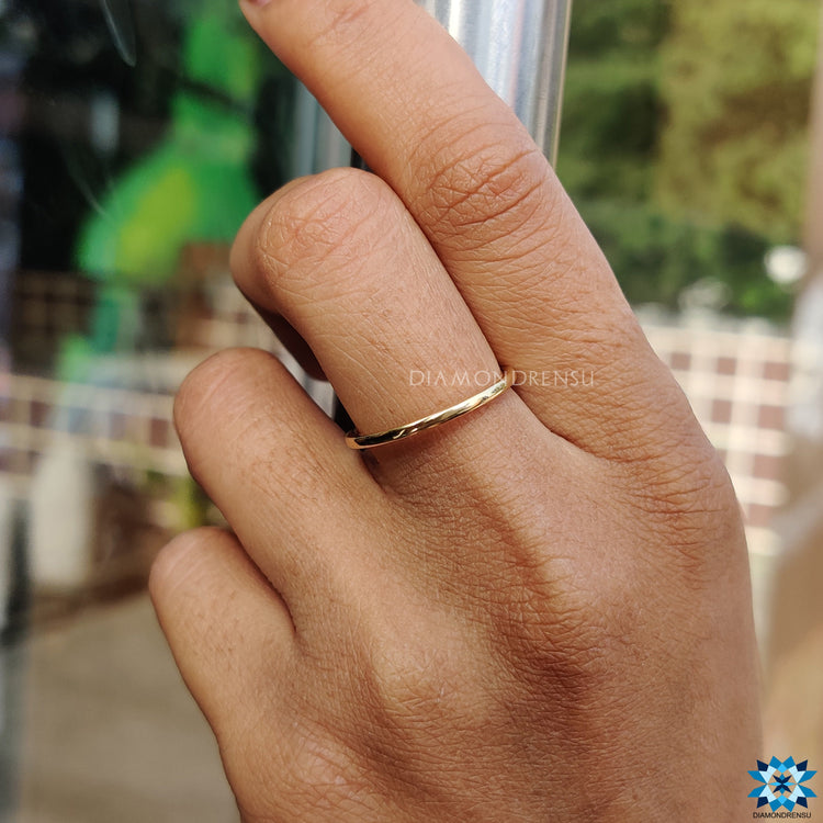 moissanite band - diamondrensu